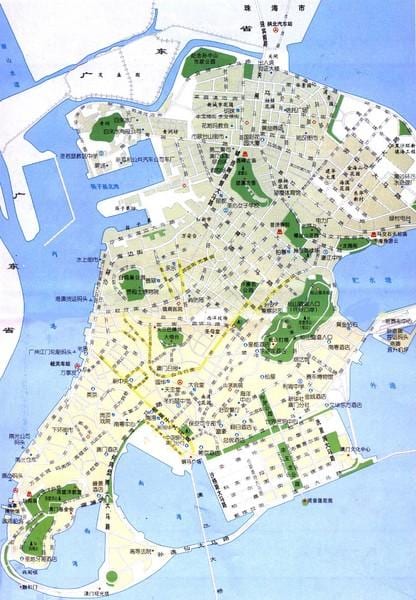 harta Macao strada