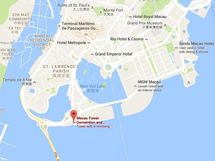 harta Macau tower