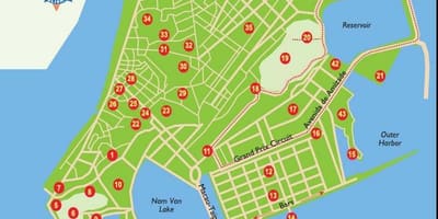 Macao harta obiectivelor turistice