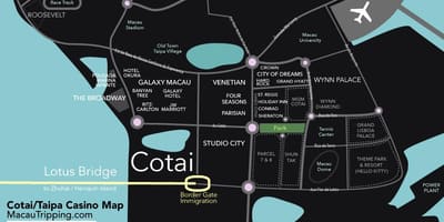 Harta Macao cotai