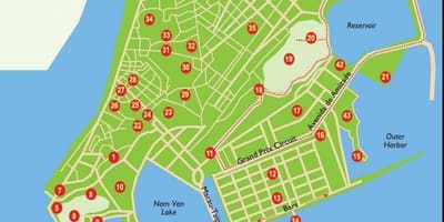 Macao puncte turistice hartă